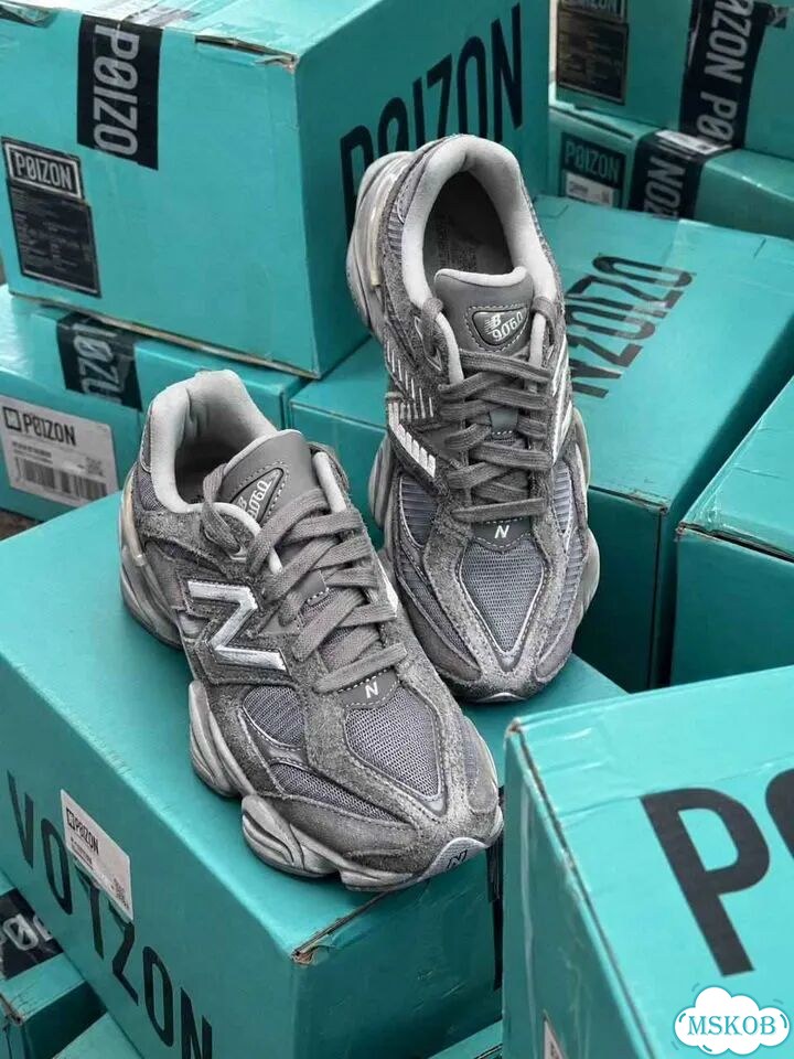 New Balance 9060 Shadow Grey оригинал качество мужские кеды размер 42-43 фото 5