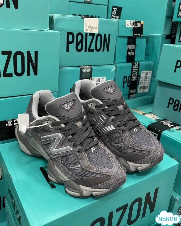 Мужские New Balance 9060 Shadow Grey кроссовки оригинал качество размер 40 фото 5