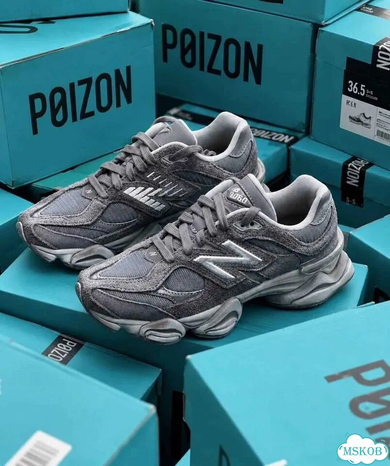 Кеды New Balance 9060 Shadow Grey мужские оригинал качество размер 42 фото 10