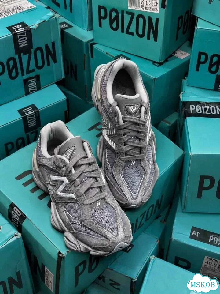Кеды New Balance 9060 Shadow Grey мужские оригинал качество размер 42 фото 6