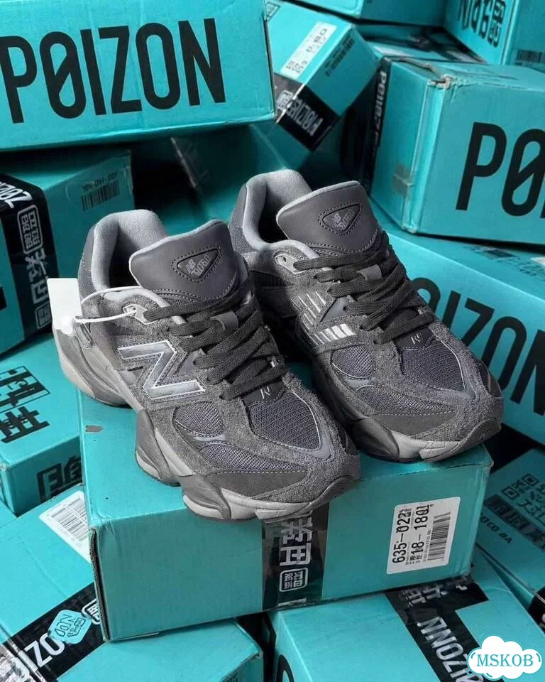 Кеды New Balance 9060 Shadow Grey мужские оригинал качество размер 42 фото 7
