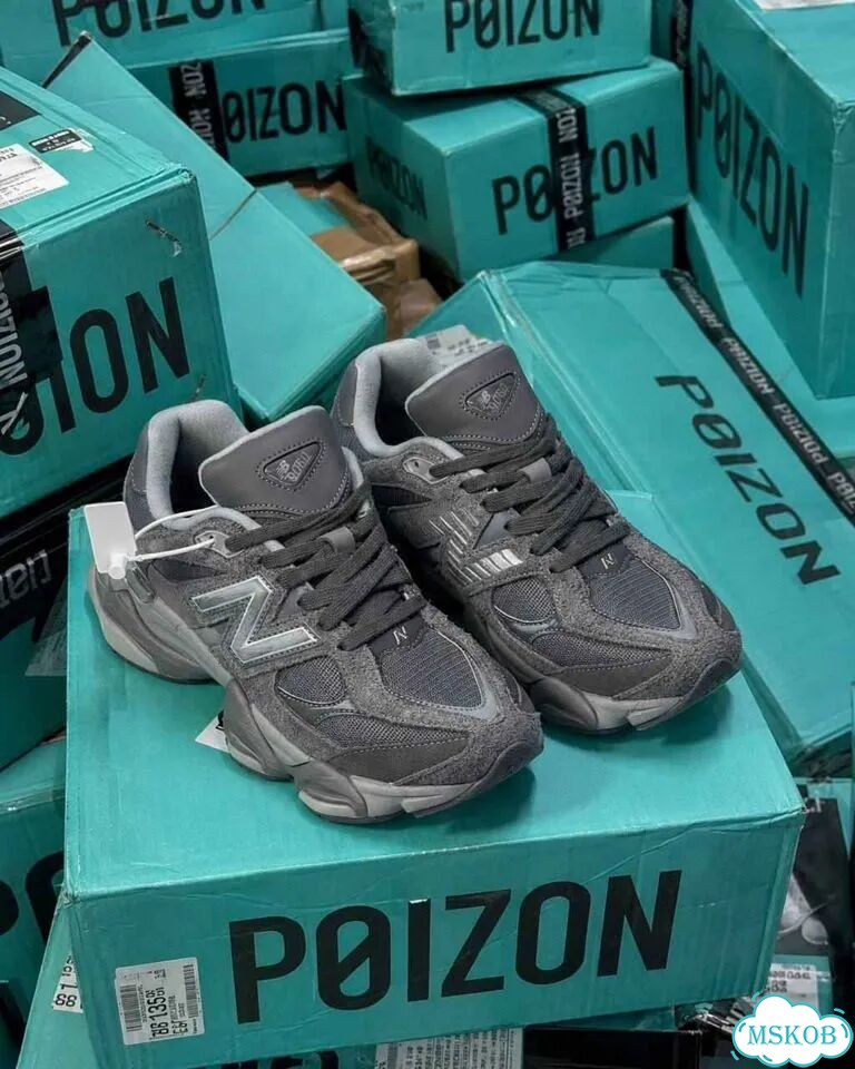 Оригинал качество New Balance 9060 Shadow Grey мужские размер 44 фото 7