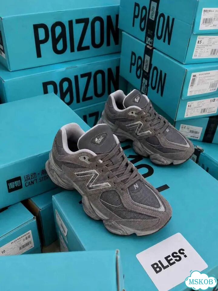 Оригинал качество New Balance 9060 Shadow Grey мужские размер 42 фото 1