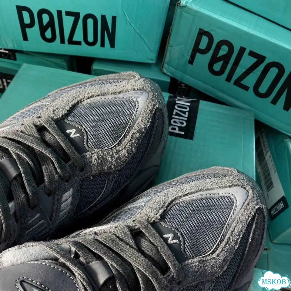 Оригинал качество New Balance 9060 Shadow Grey мужские размер 42 фото 6