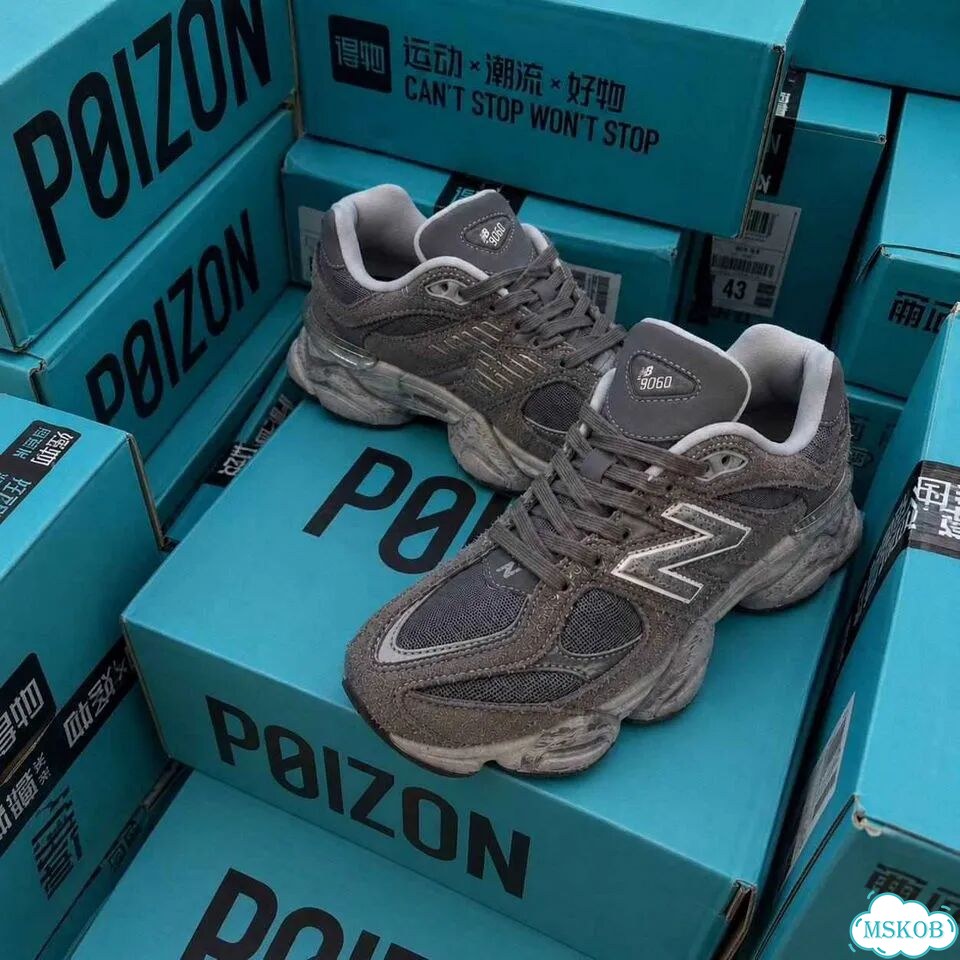 Оригинал качество New Balance 9060 Shadow Grey мужские размер 45 фото 8