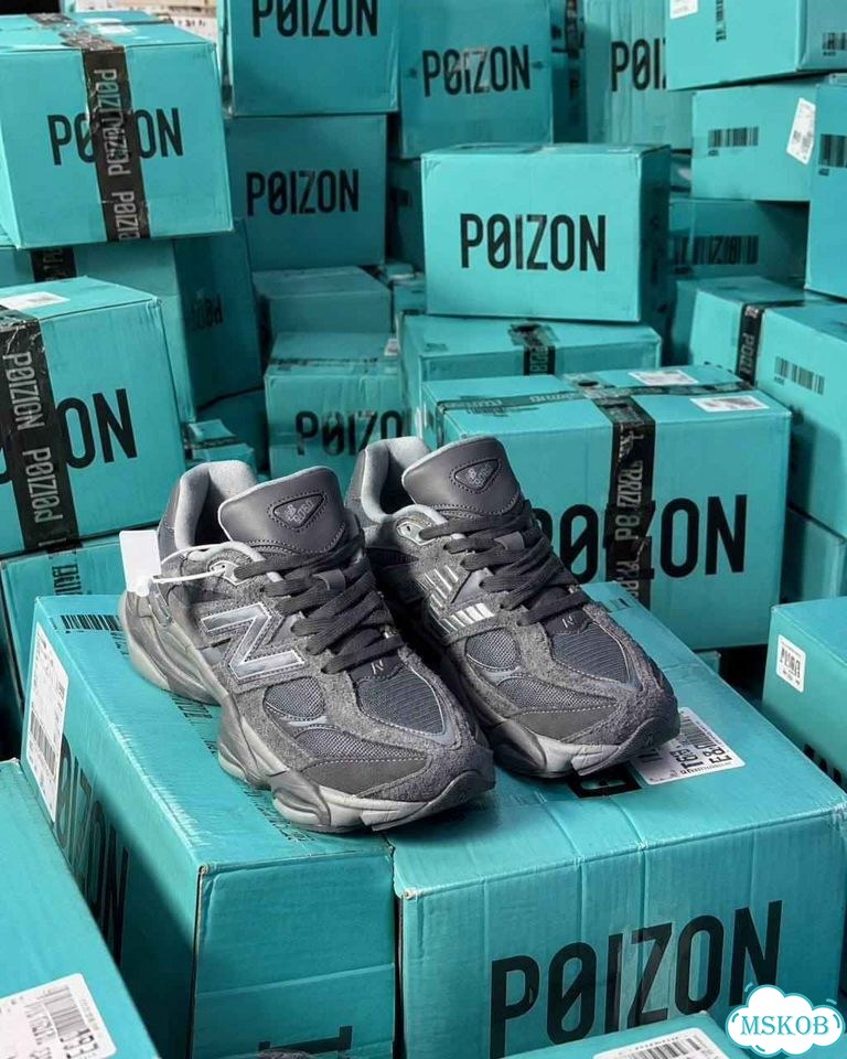 Оригинал качество New Balance 9060 Shadow Grey мужские размер 46 фото 5