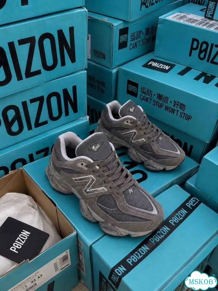 Оригинал качество New Balance 9060 Shadow Grey мужские размер 46 фото 6