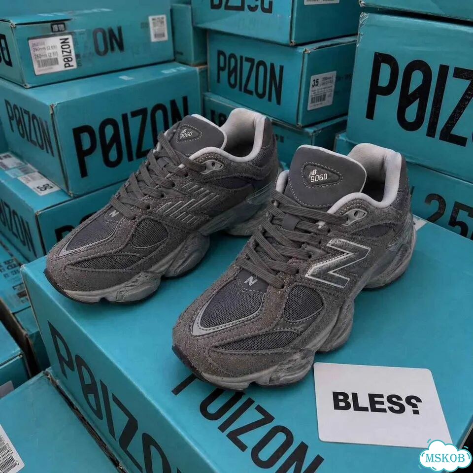 New Balance 9060 Shadow Grey оригинал качество мужская обувь размер 44-45 фото 3