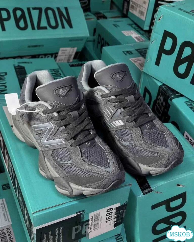 New Balance 9060 Shadow Grey оригинал качество мужская обувь размер 44-45 фото 5