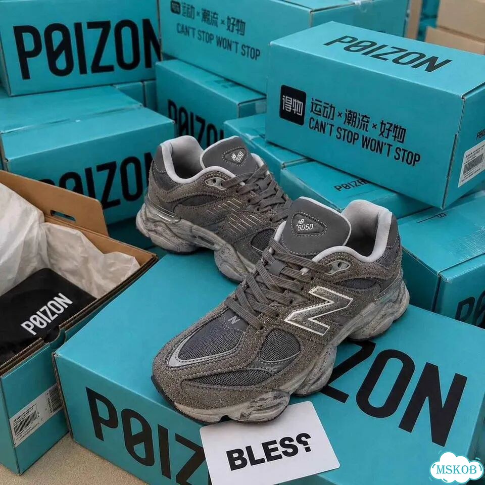 New Balance 9060 Shadow Grey оригинал качество мужская обувь размер 44-45 фото 7