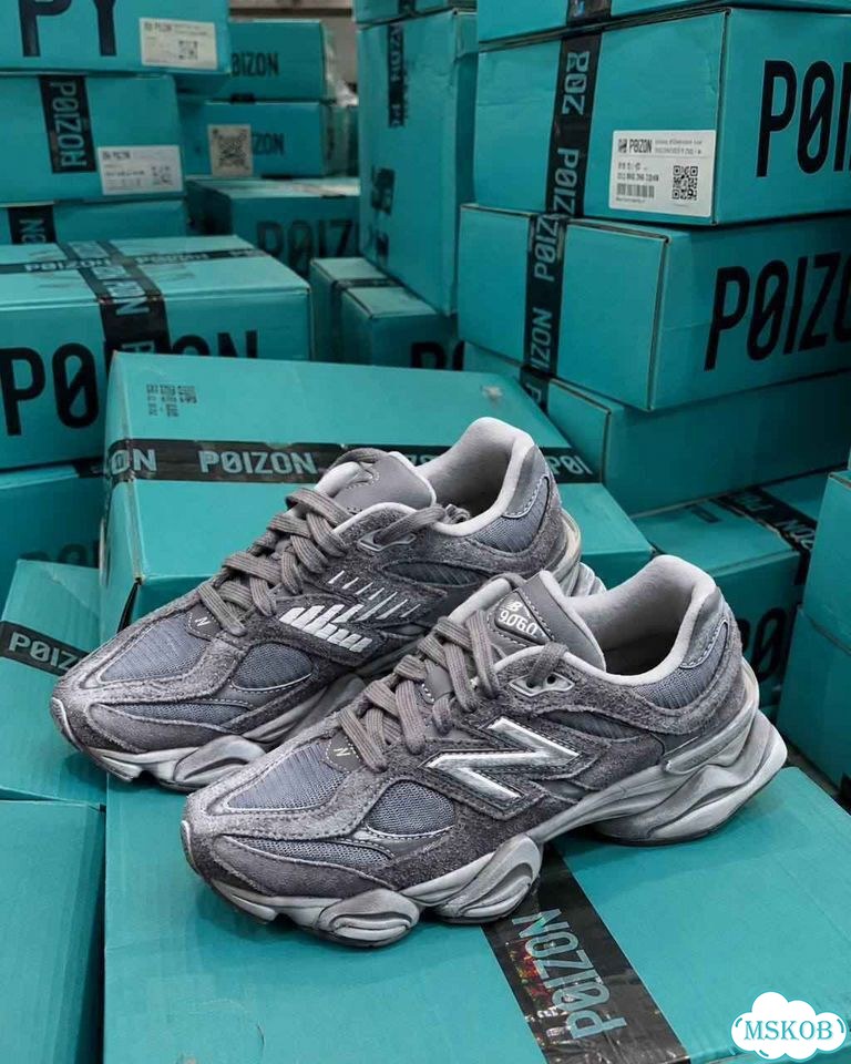 New Balance 9060 Shadow Grey оригинал качество мужская обувь размер 44-45 фото 8