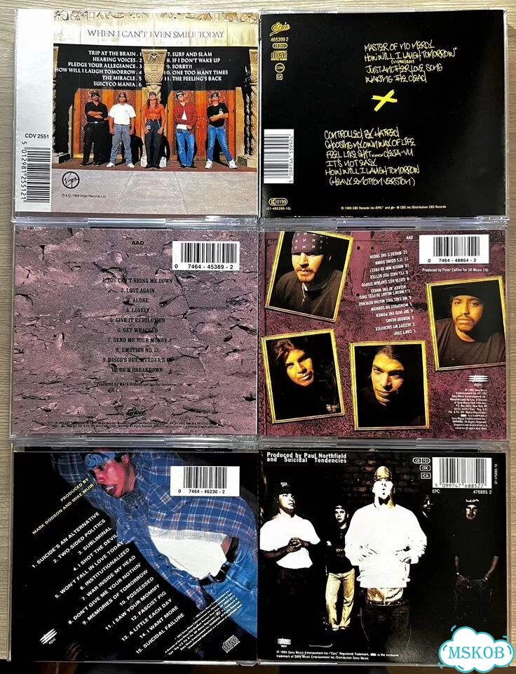 Suicidal Tendencies, No Mercy Музыкальные CD диски фото 2