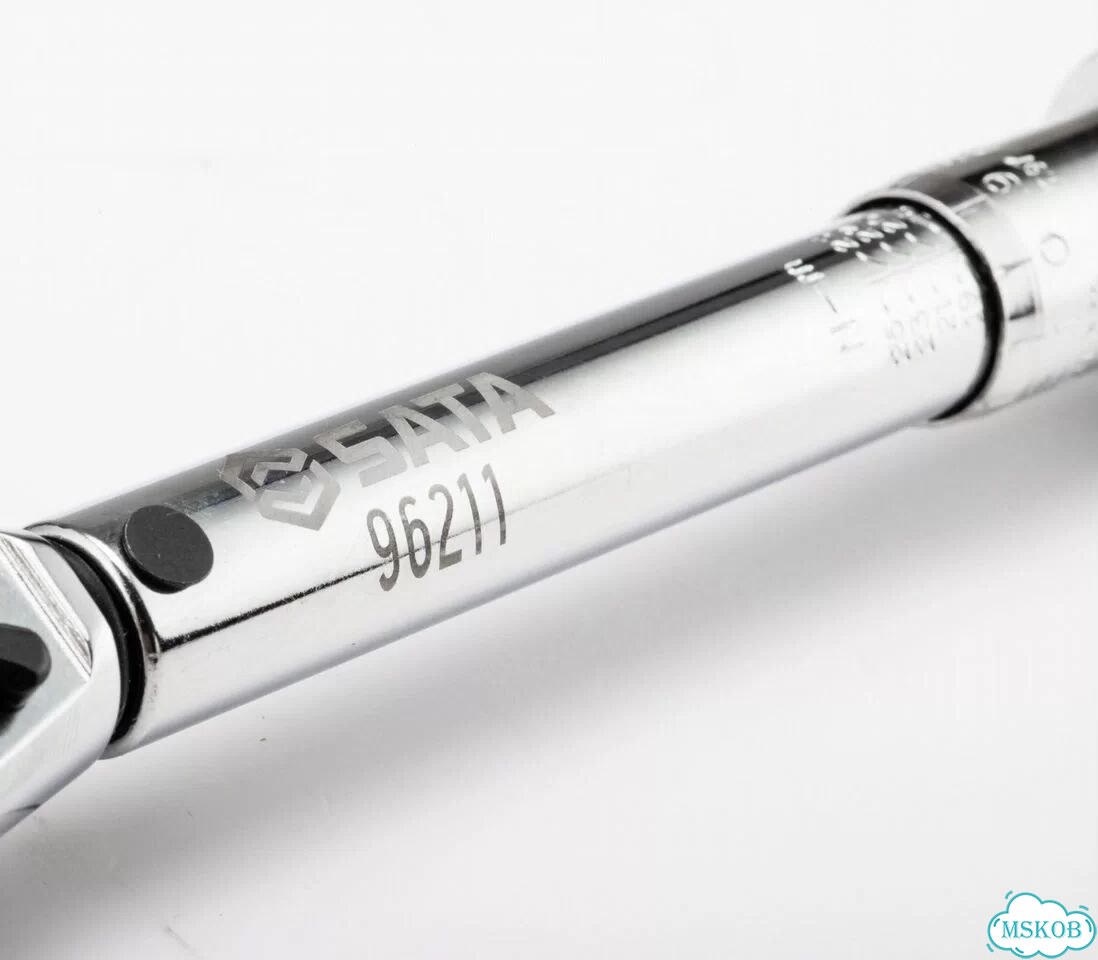 SATA 96211 Динамометрический ключ SATA 1/4 1-5 Нм фото 3