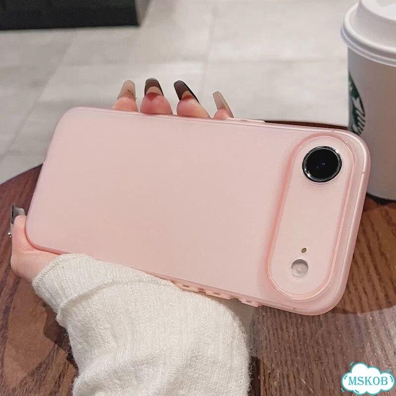 Ультратонкий мягкий силиконовый чехол 0,45 мм для iPhone Air 17 16 15 iPhone17 Эйр, Розовый, Розовый фото 1