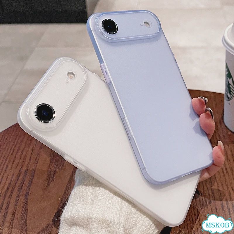 Ультратонкий мягкий силиконовый чехол 0,45 мм для iPhone Air 17 16 15 iPhone17 Эйр, Розовый, Розовый фото 3