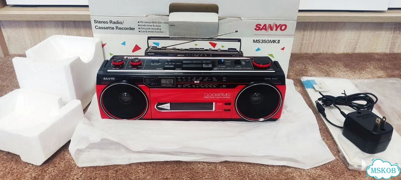 Sanyo MS 350 MK II Sanyo M-S350 Магнитофон Новый фото 1