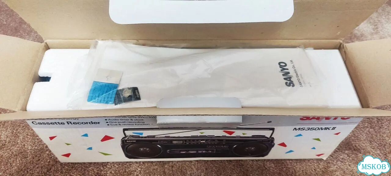 Sanyo MS 350 MK II Sanyo M-S350 Магнитофон Новый фото 6