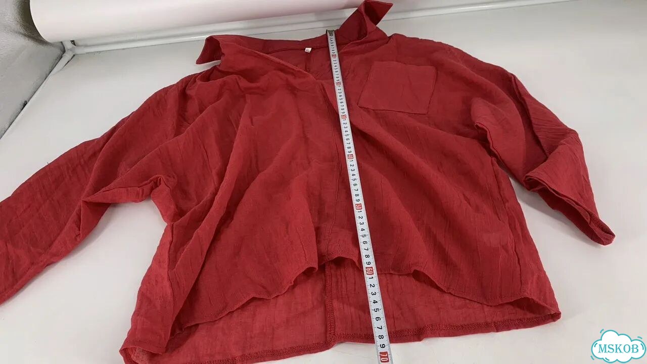 Рубашка женская красная XL новая фото 3
