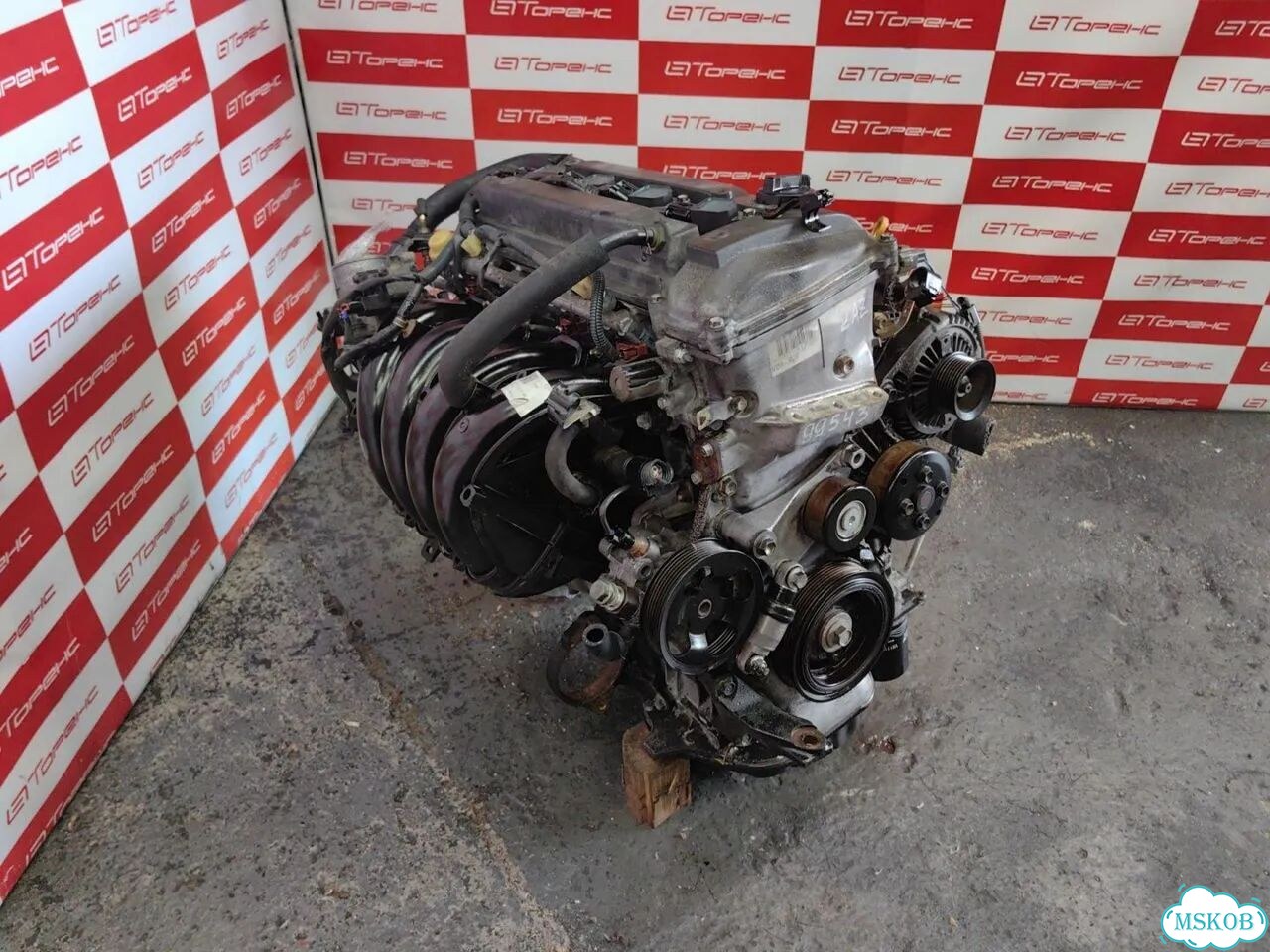 Оригинальный двигатель toyota estima 2AZ FE ACR30 проверено фото 4