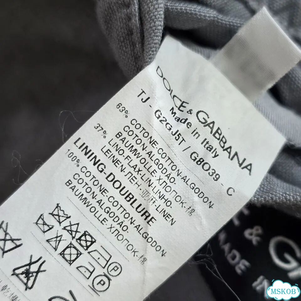 48/Dolce Gabbana/Лён Хлопок/Костюм Италия/Zilli фото 8