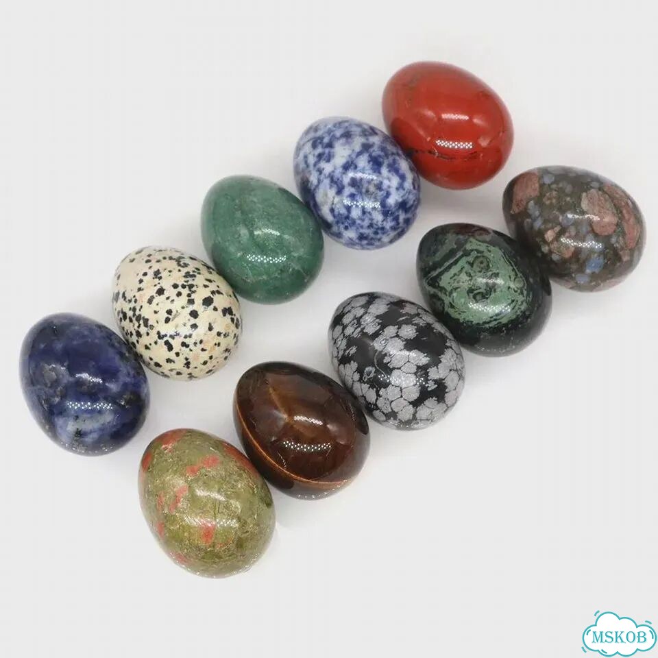 Кристальная статуя яйца 1 PC, Rhyolite фото 5
