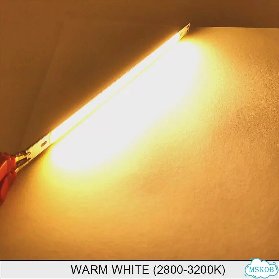 Cooleeon COB светодиодная лампа 2-300 Вт 12 В Белый, Warm White, 94x50mm 15W фото 1