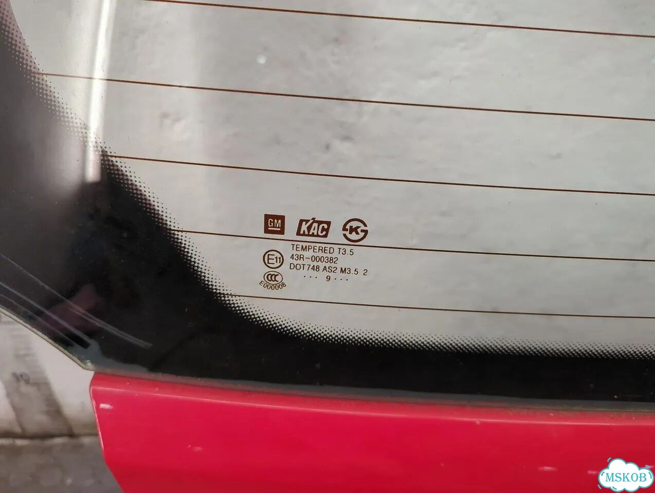Крышка багажника Chevrolet Matiz (Spark) фото 6