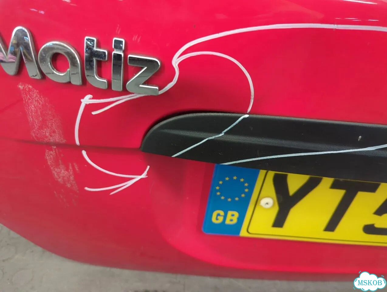 Крышка багажника Chevrolet Matiz (Spark) фото 8