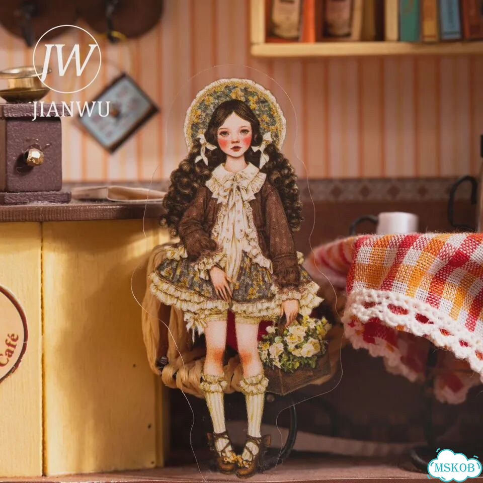Наклейки Jianwu Sweet Dress Girl Series TZB-txyzsn-03 фото 4