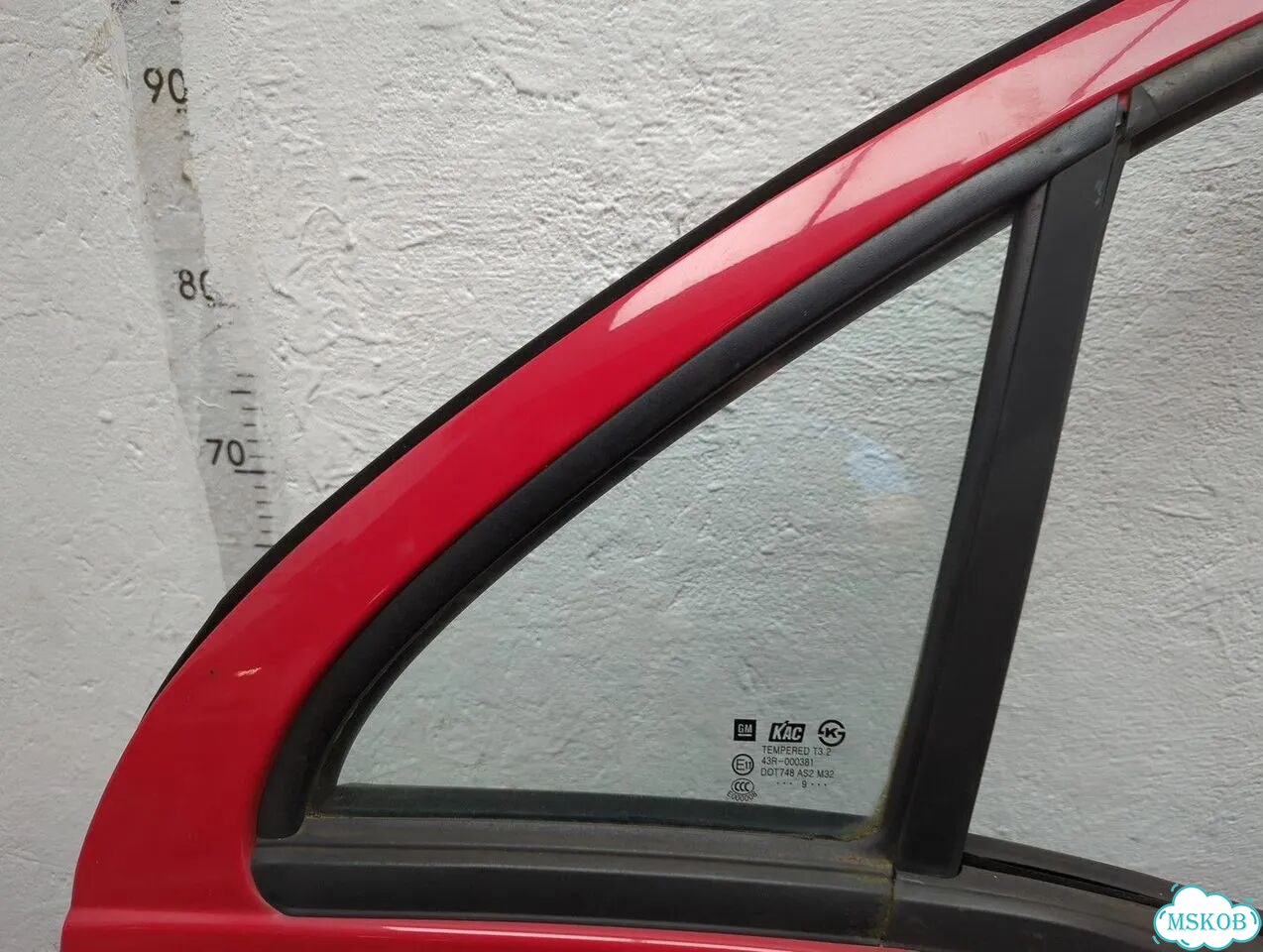 Дверь боковая левая передняя Chevrolet Matiz (Spark) фото 4
