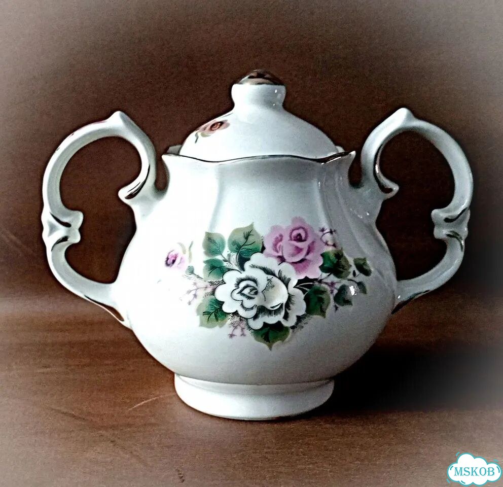 Винтажная сахарница СССР фото 1
