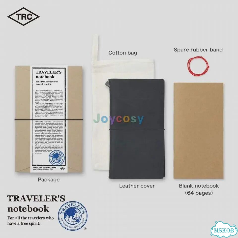 Midori traveler'S Notebook TN набор для путешественника, Camel фото 2