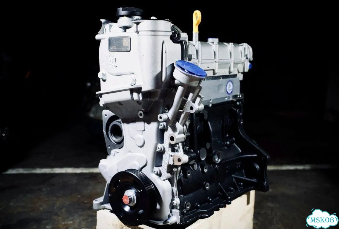Двигатель cfna 1.6 VW Polo Rapid новый гарантия фото 4