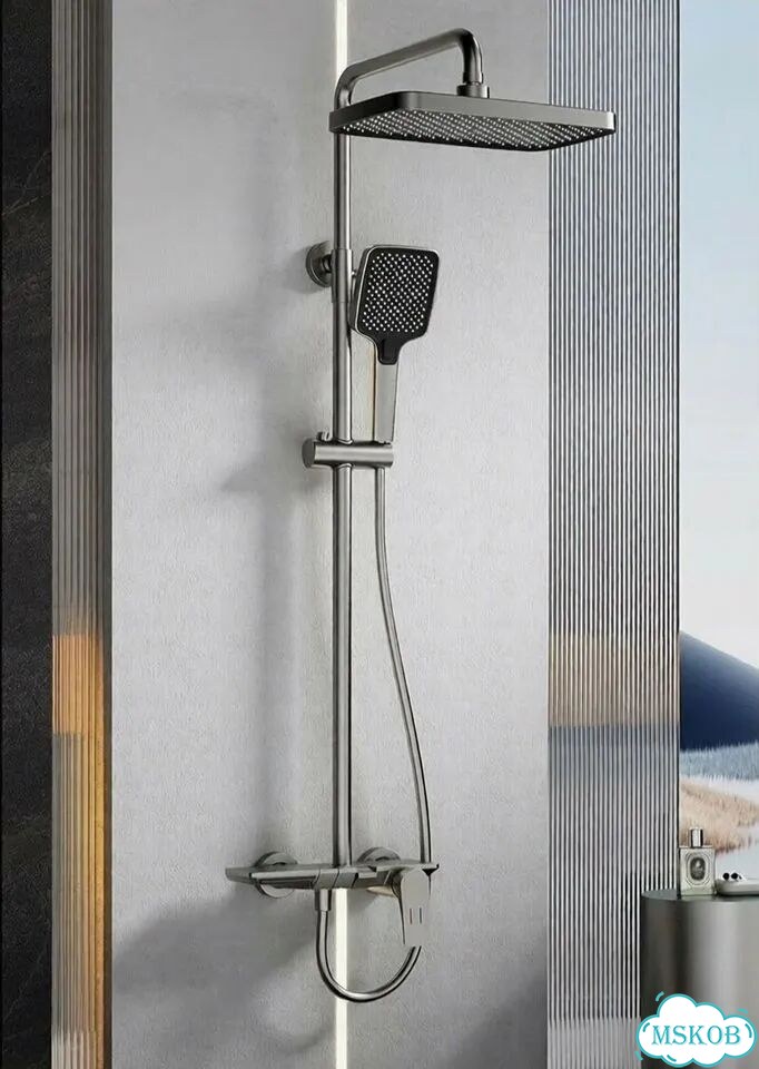 Душевой комплект Grohe графит фото 1