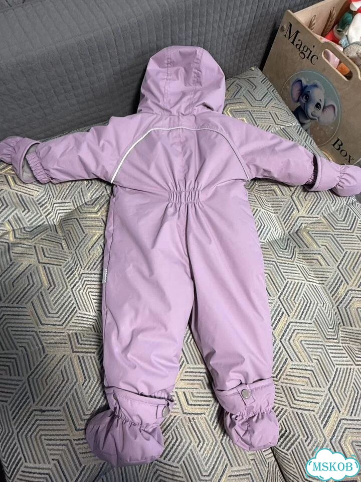 Зимний комбинезон 68 74 на девочку Crockid фото 2