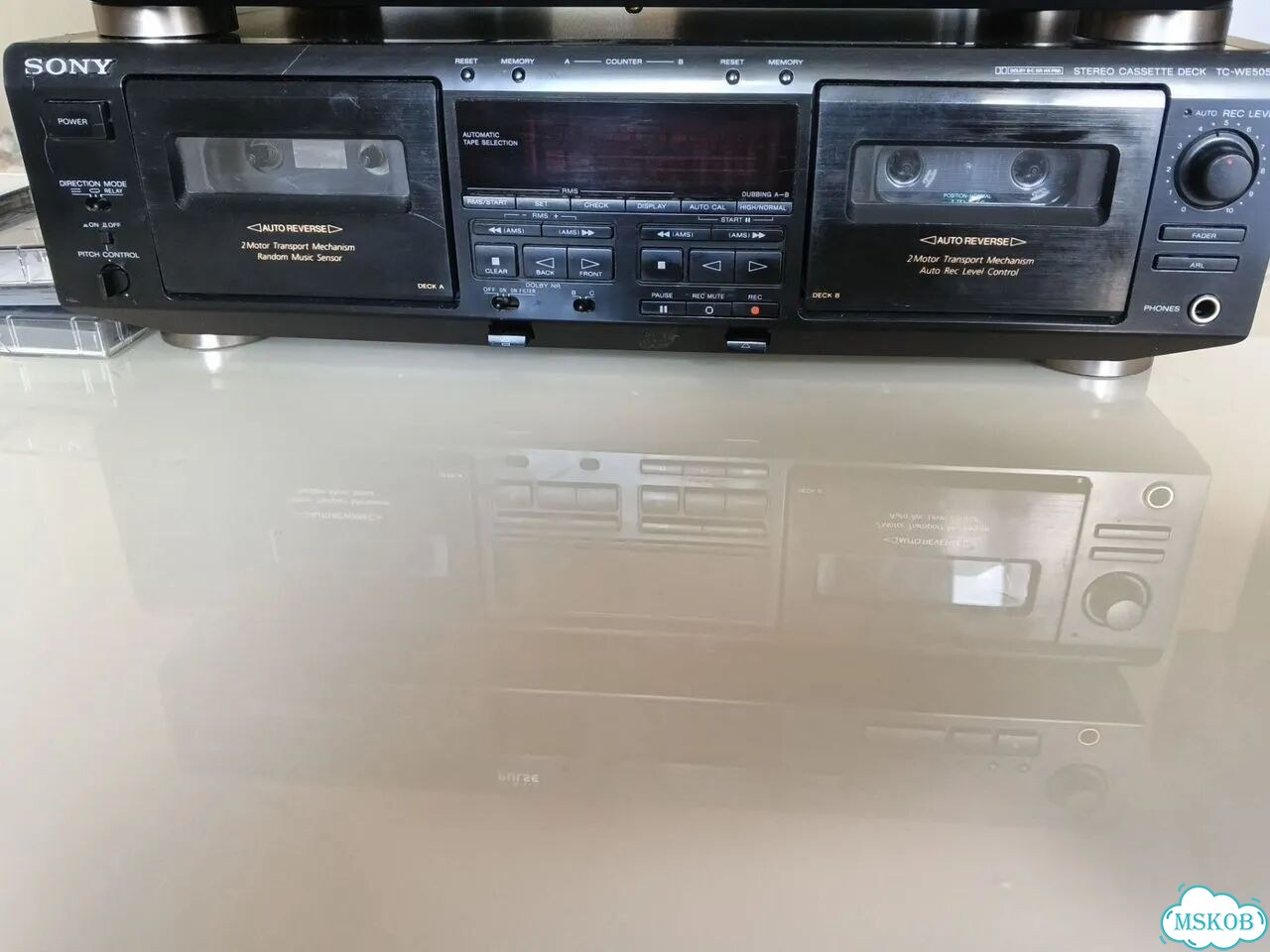 Кассетная дека sony tc we-505 фото 2