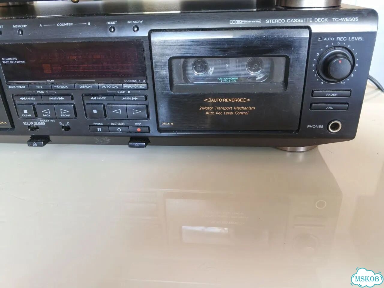 Кассетная дека sony tc we-505 фото 4