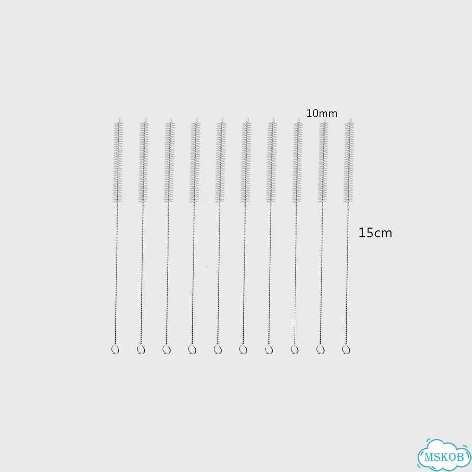 Набор из 10 щеток для чашек из нержавеющей стали 10pcs 15cm фото 1