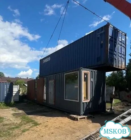 Модульный дом из морского контейнера фото 10