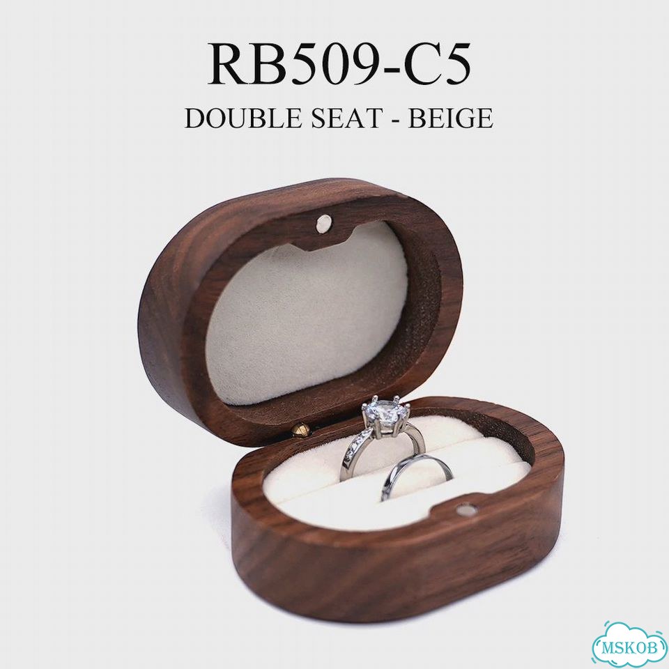 Держатель для колец RB509-C5, бежевый, Double Seat фото 1