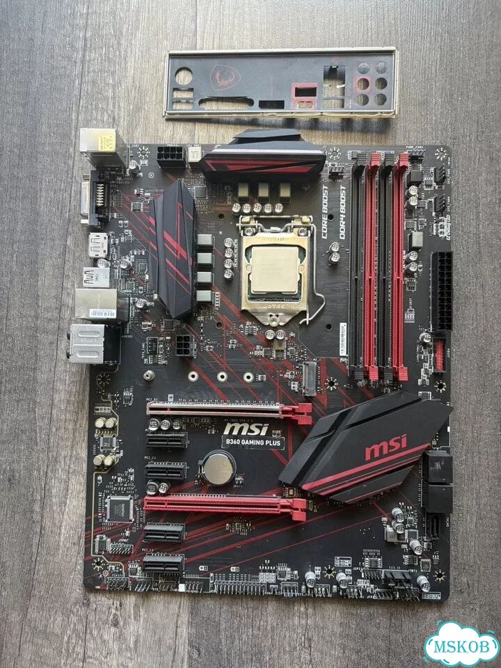 MSI B360 Gaming Plus фото 1