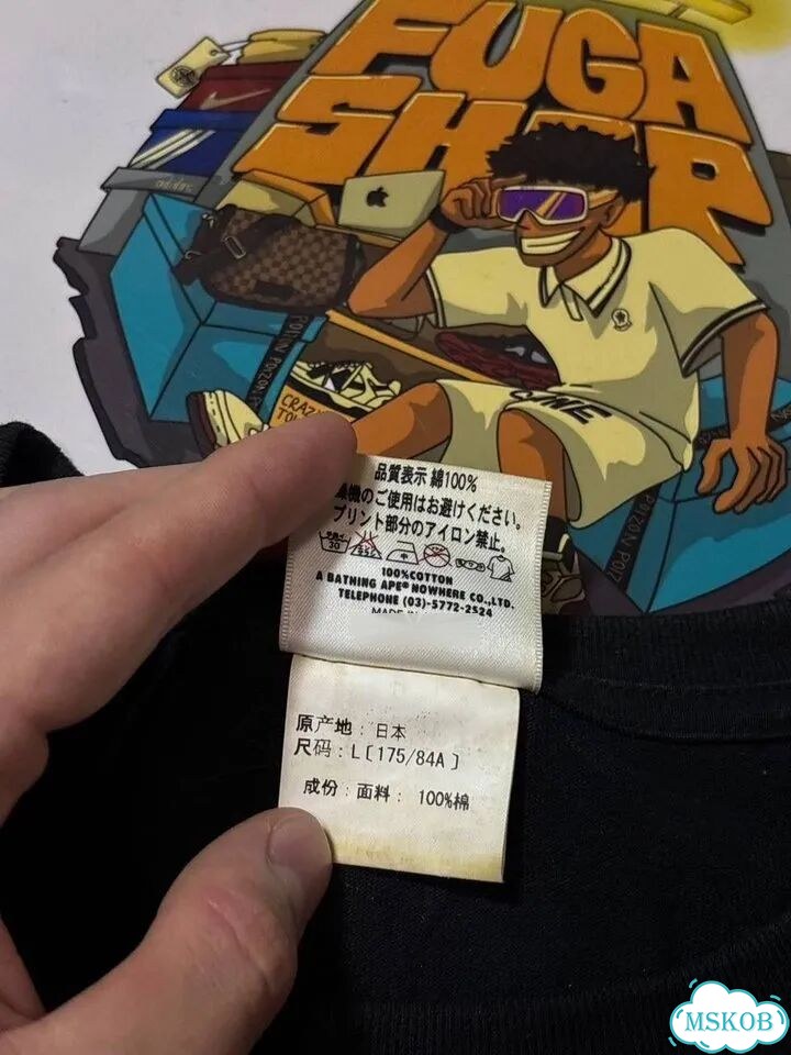 Футболка Bape Оригинал фото 8