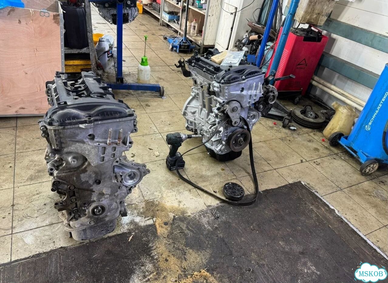 Двигатель G4NA 2.0 L Hyundai Sonata i40 фото 4