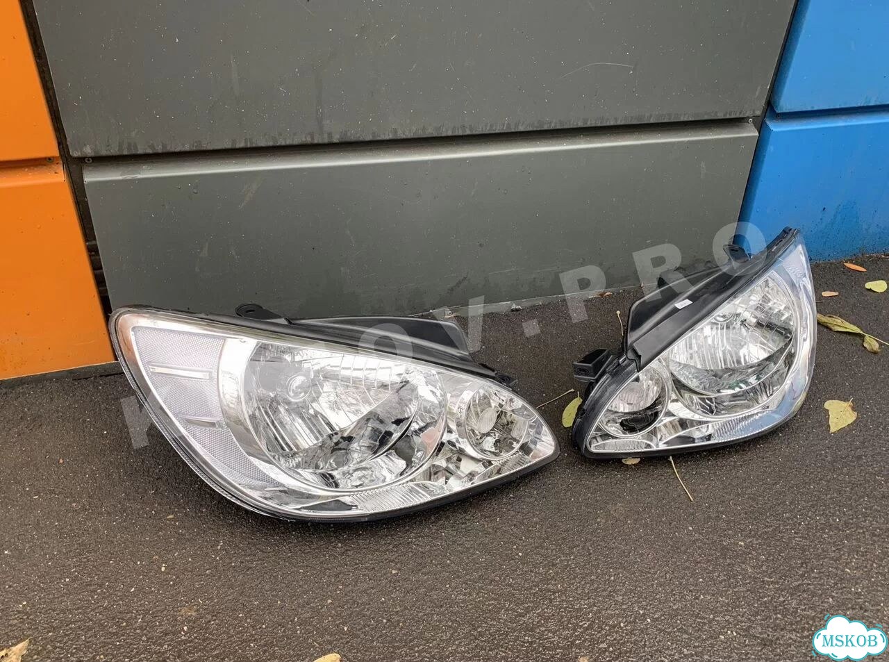 Фара левая и правая Hyundai Getz 05-11 галоген фото 2
