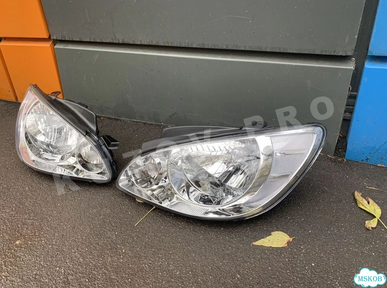 Фара левая и правая Hyundai Getz 05-11 галоген фото 3