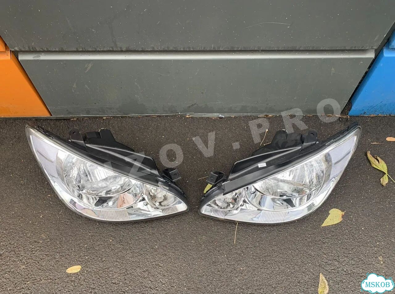 Фара левая и правая Hyundai Getz 05-11 галоген фото 4