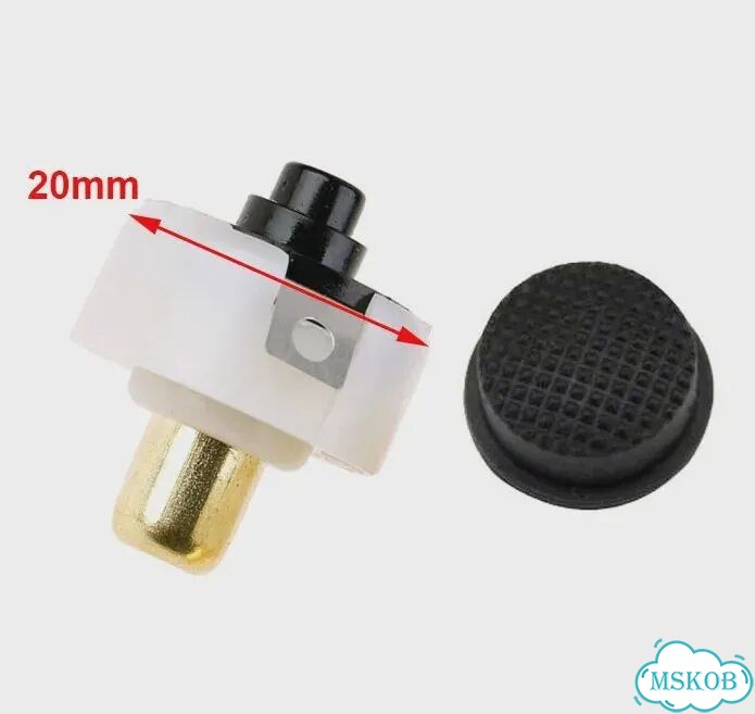 Переключатель для фонарика C8 501B Q5 T6 20mm switch with cap фото 1