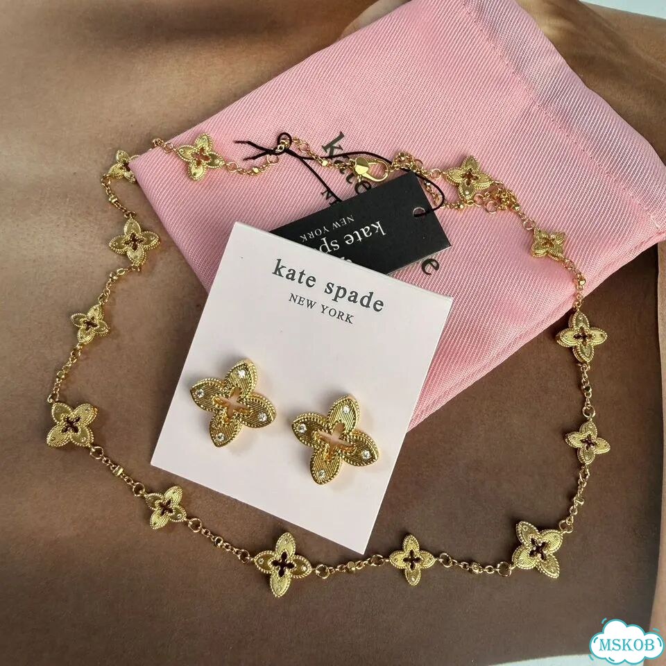 Комплект украшений Kate Spade колье и серьги фото 2