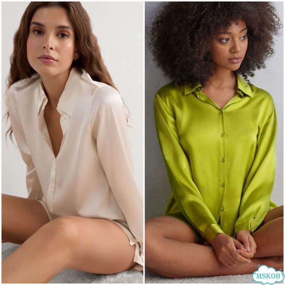 Шелковая рубашка Intimissimi M фото 1