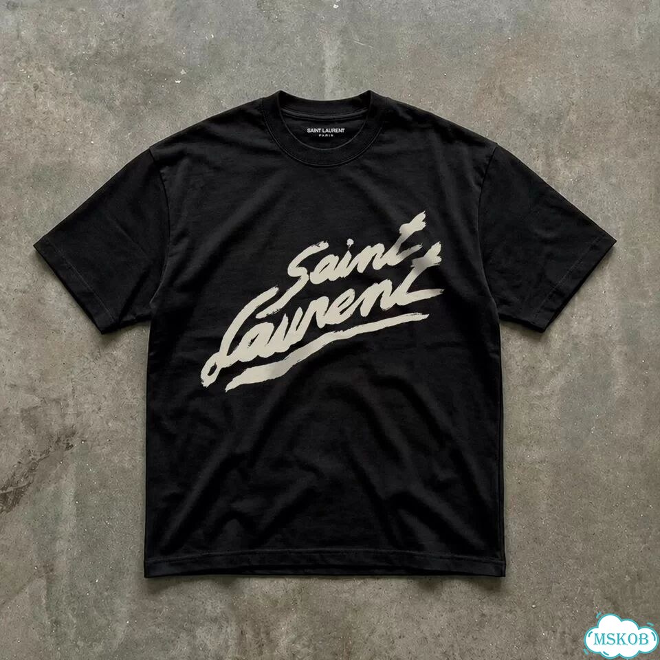 Футболка Saint laurent SS26 на руках фото 1